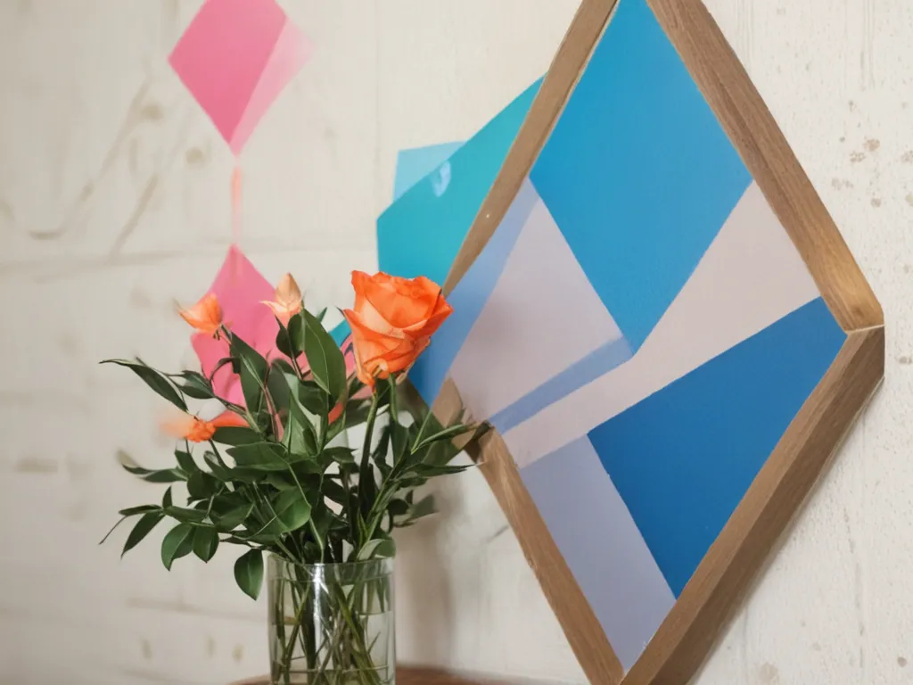 Use Painters Tape to Create Gorgeous Geometric Accents