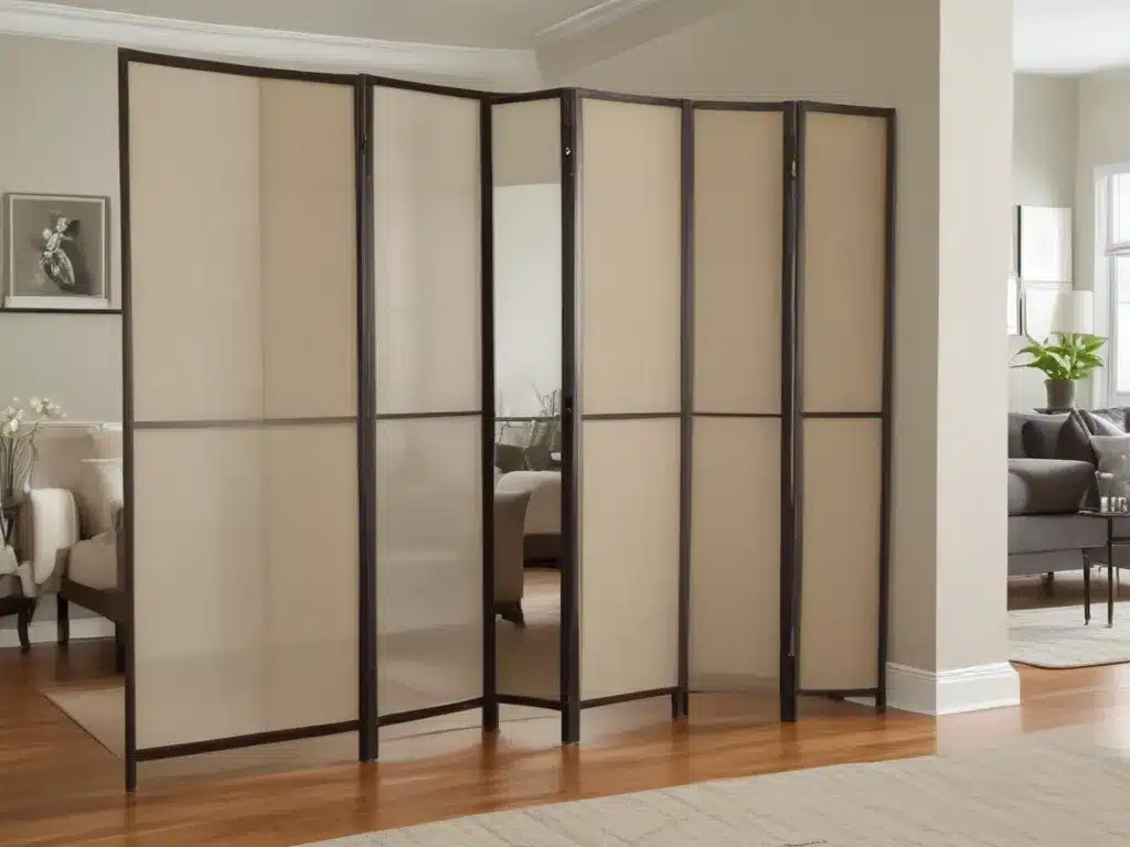 Use Room Dividers to Add Extra Living Space