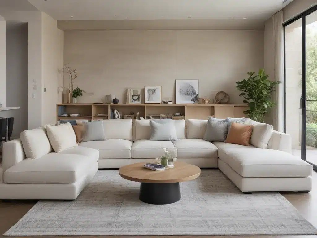Use Sectionals and Modular Seating in Flexible Floor Plans