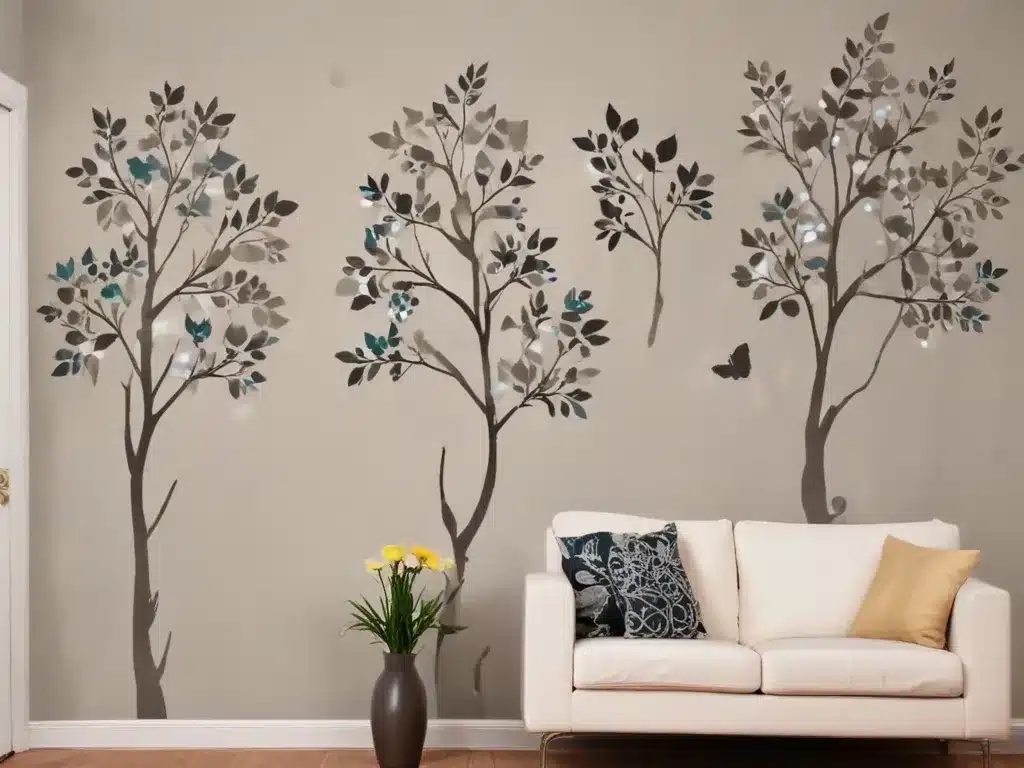 Use Wall Decals to Create an Accent Wall on a Budget