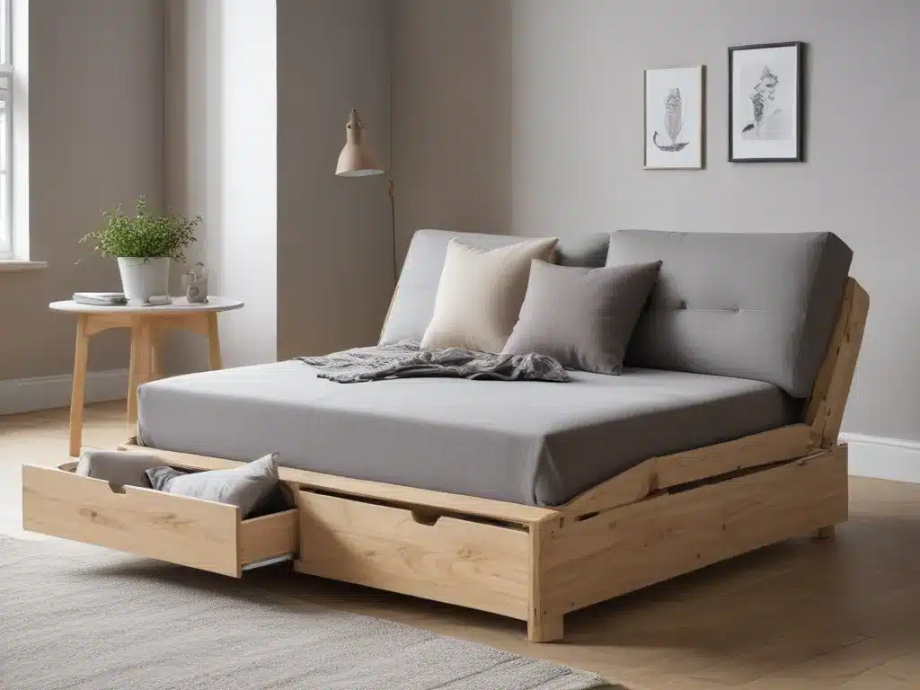 Versatile Furniture that Converts from Bed to Sofa
