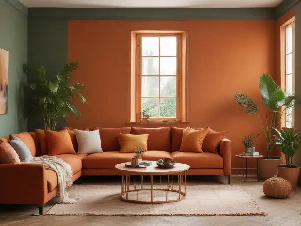 Warm Up Your Space With Amber, Saffron and Terracotta Shades