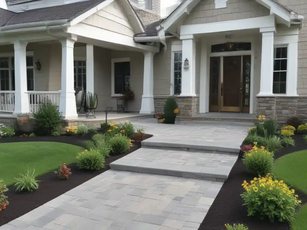 Welcome Guests in Style with Updated Front Walkways