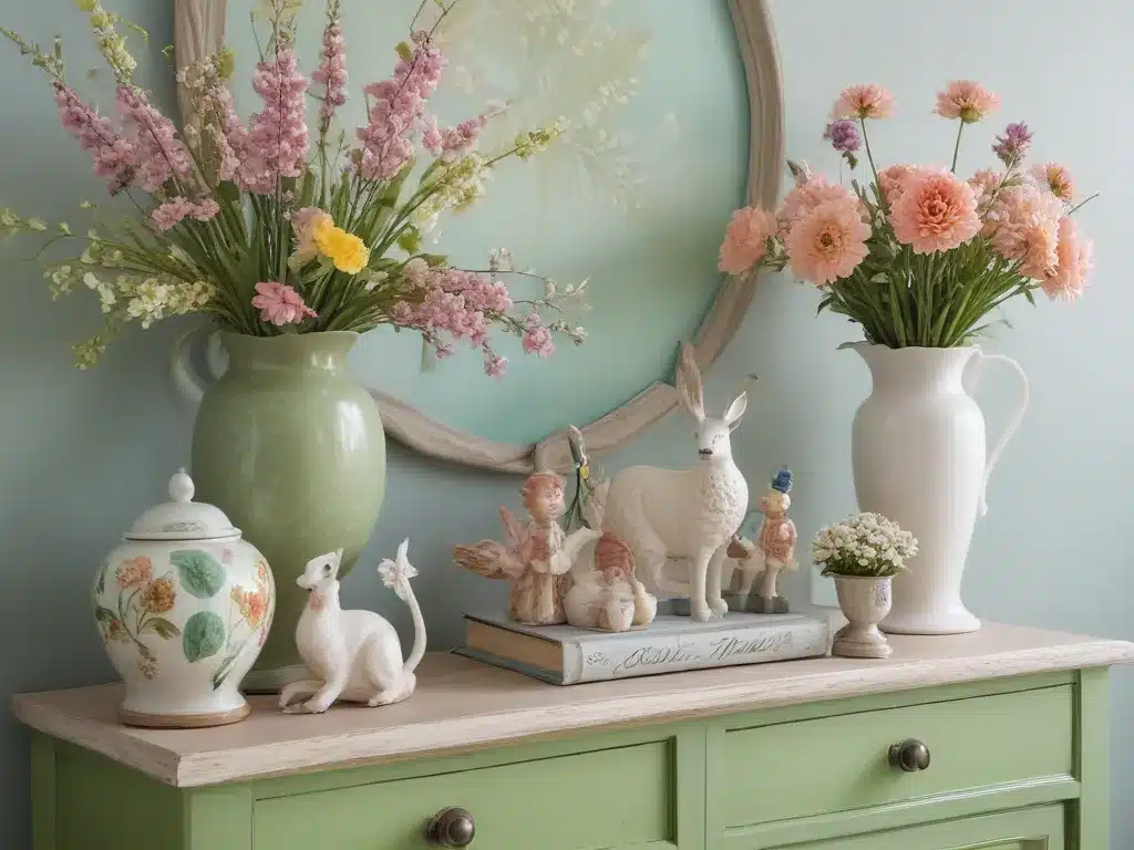 Welcome Springtime with Whimsical Accent Pieces